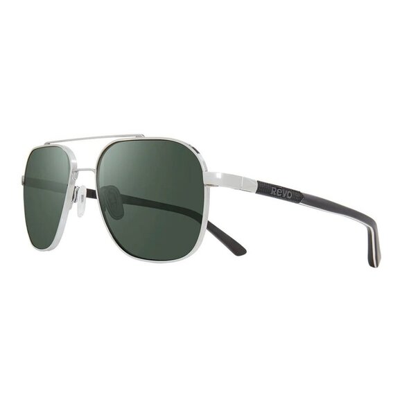 New REVO Harrison Silver Polarised Square RE 1108 03 SG50 Sunglasses Women - Picture 1 of 3